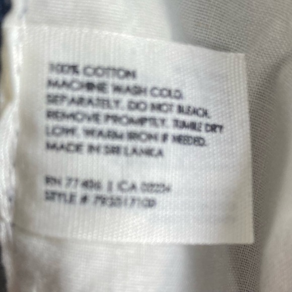 Club Monaco shorts men 33 NWT patterned trouser 10" chino blue pattern Baxter - Picture 9 of 12